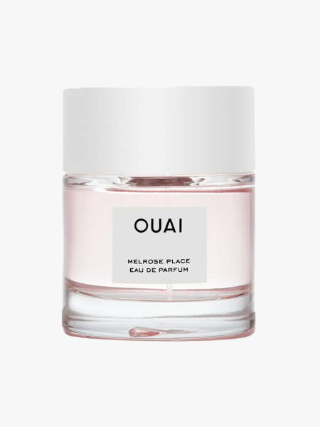 The Ouai Melrose Place Eau de Parfum on a light gray background